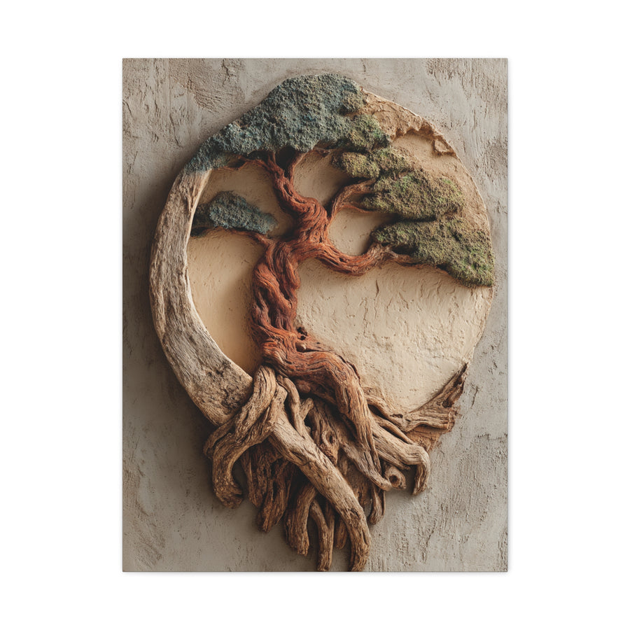 Driftwood Tree of Life Wall Art & Canvas Print