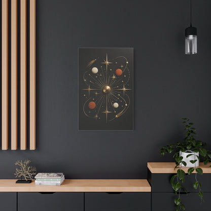 Atomic Starburst Constellation Wall Art & Canvas Print
