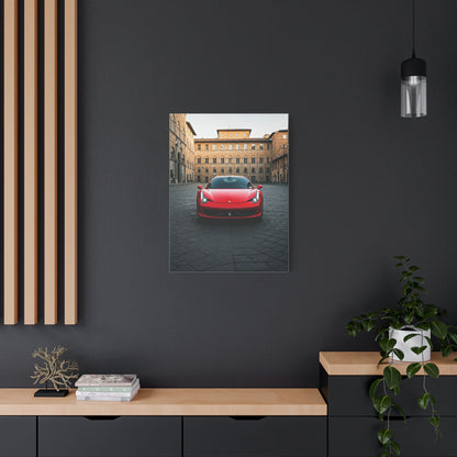 Ferrari 458 Italia Florence Piazza Wall Art & Canvas Prints