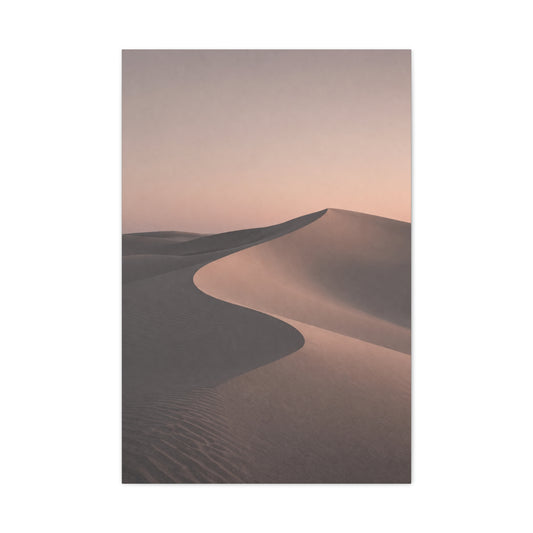 Minimal Desert Serenity Wall Art & Canvas Print