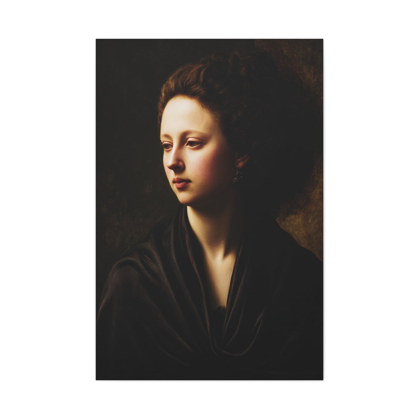 Renaissance Noblewoman Portrait Wall Art & Canvas Print