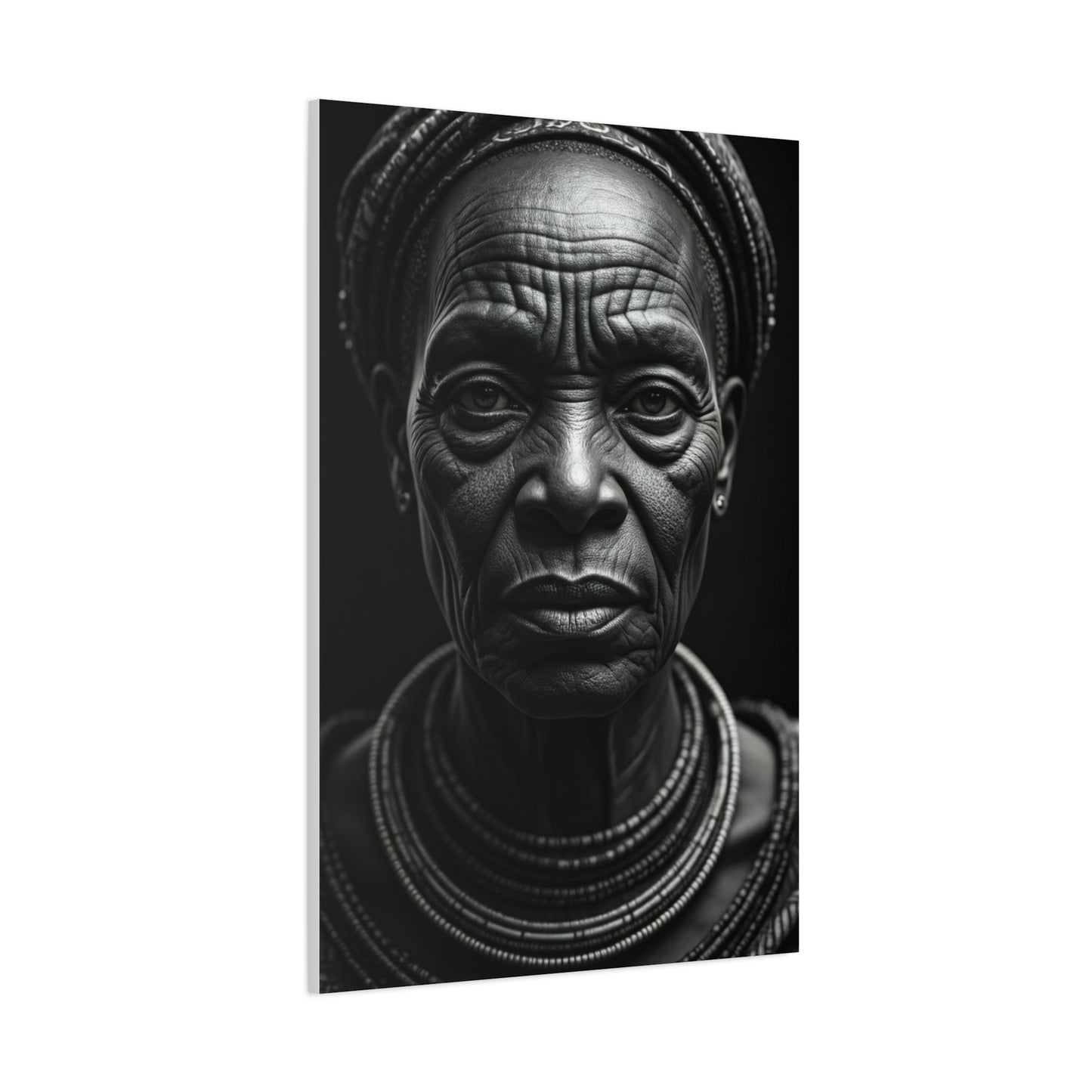 Enduring Grace Black & White Portrait Wall Art & Canvas Prints
