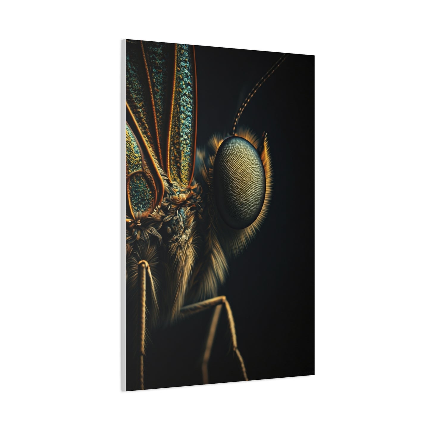 Butterfly Micro Detail Scientific Portrait Wall Art & Canvas Prints