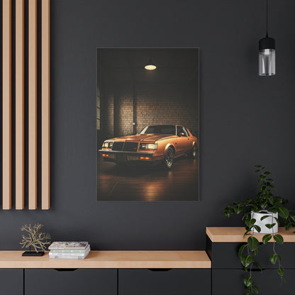 Classic Buick Regal Coupe in Heritage Garage Wall Art & Canvas