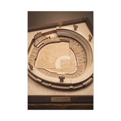 Classic Ballpark Replica Sports Wall Art & Canvas Print