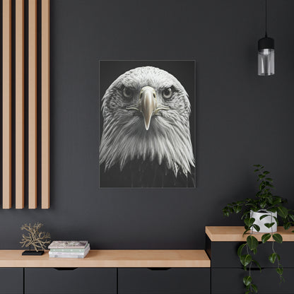 Bald Eagle Power Portrait Wall Art & Canvas Prints