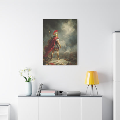 Mars Roman God Of War Battlefield Vision Wall Art & Canvas Print