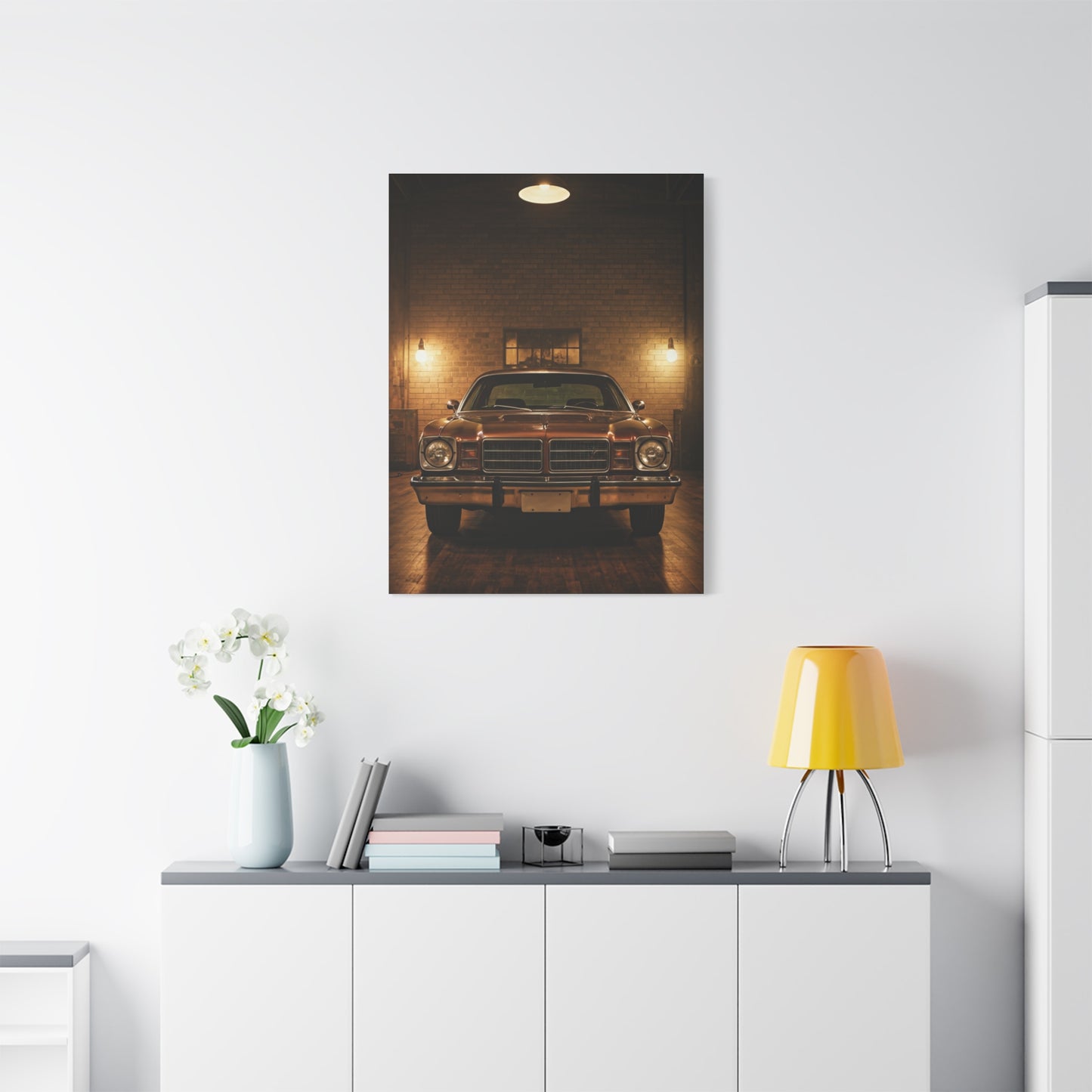 Dodge Aspen R/T Barn Garage Atmosphere Wall Art & Canvas Prints