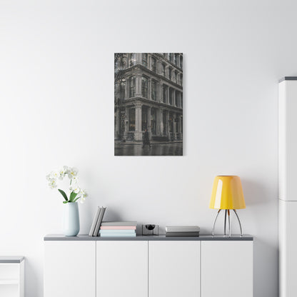 SoHo Cast Iron Corner Study Wall Art & Canvas Print
