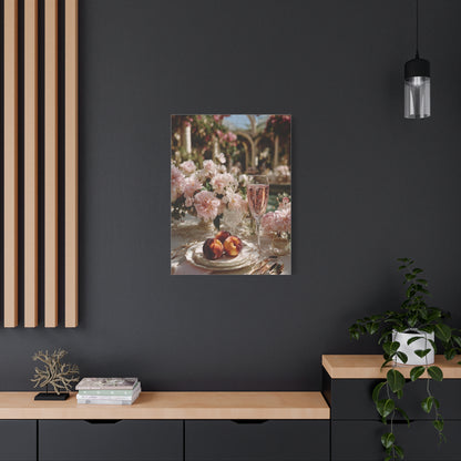 Romantic Spring Brunch Table Wall Art & Canvas Print