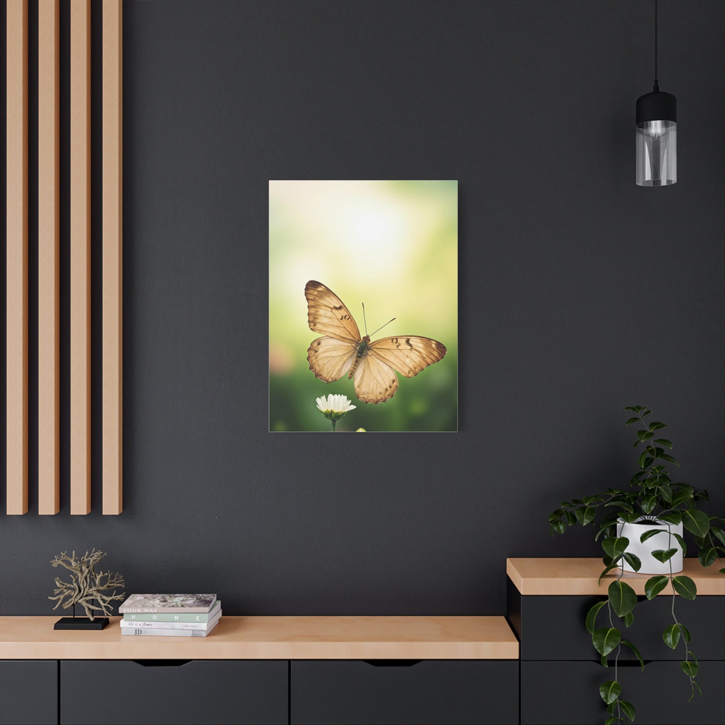 Golden Meadow Butterfly Wall Art & Canvas Prints