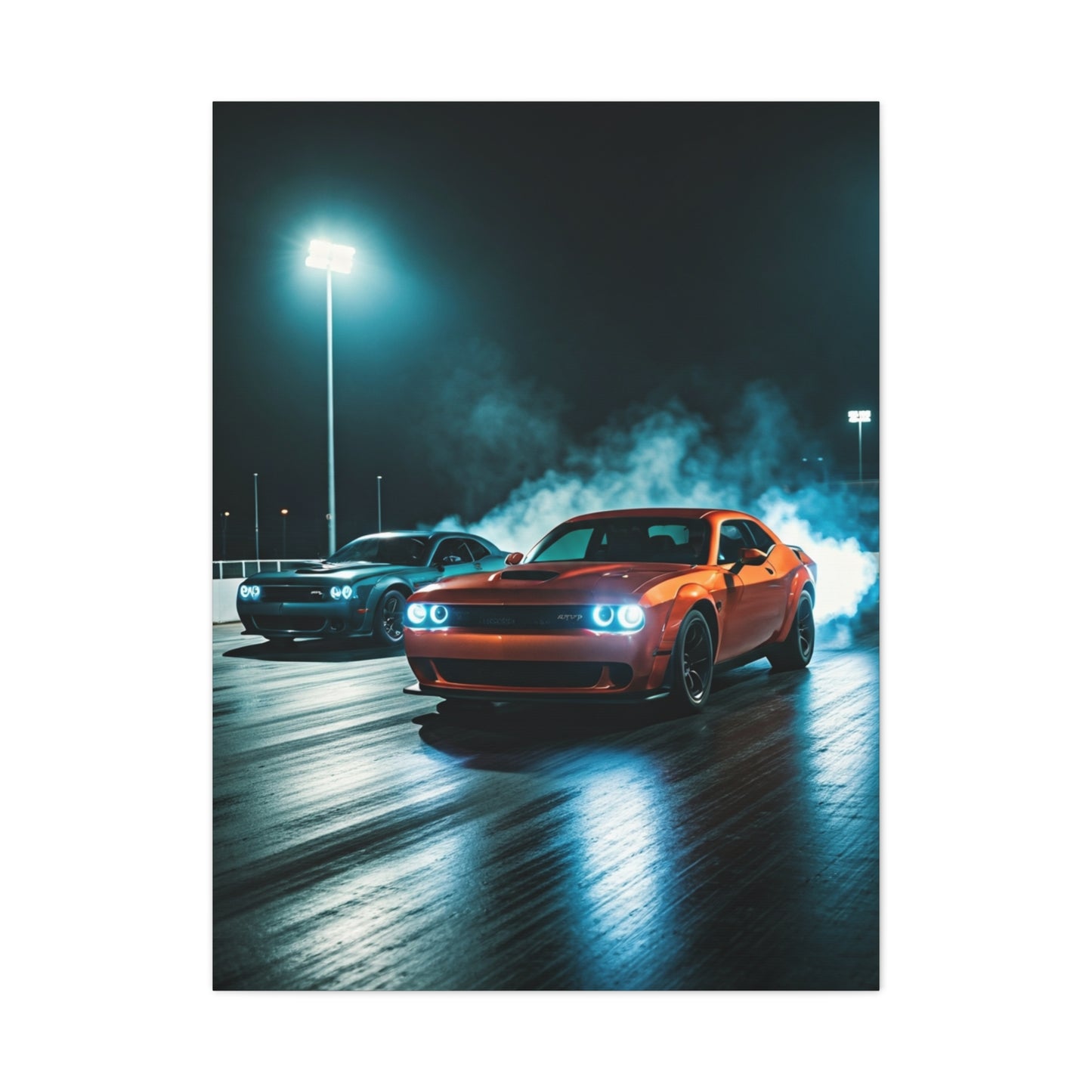 Redeye Burnout Fury – Demon 170 in the Shadows Wall Art & Canvas Prints