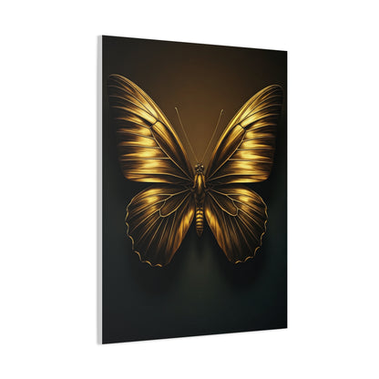 Golden Monarch Style Butterfly Elegance Wall Art & Canvas Prints