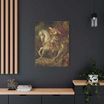 Alexander the Great Commanding The Battlefield Wall Art & Canvas Print