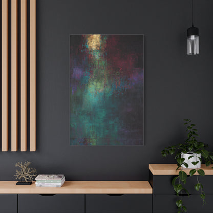 Jewel Tone Abstract Texture Wall Art & Canvas Print