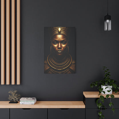 Sacred Queen of Gold Wall Art & Canvas Prints