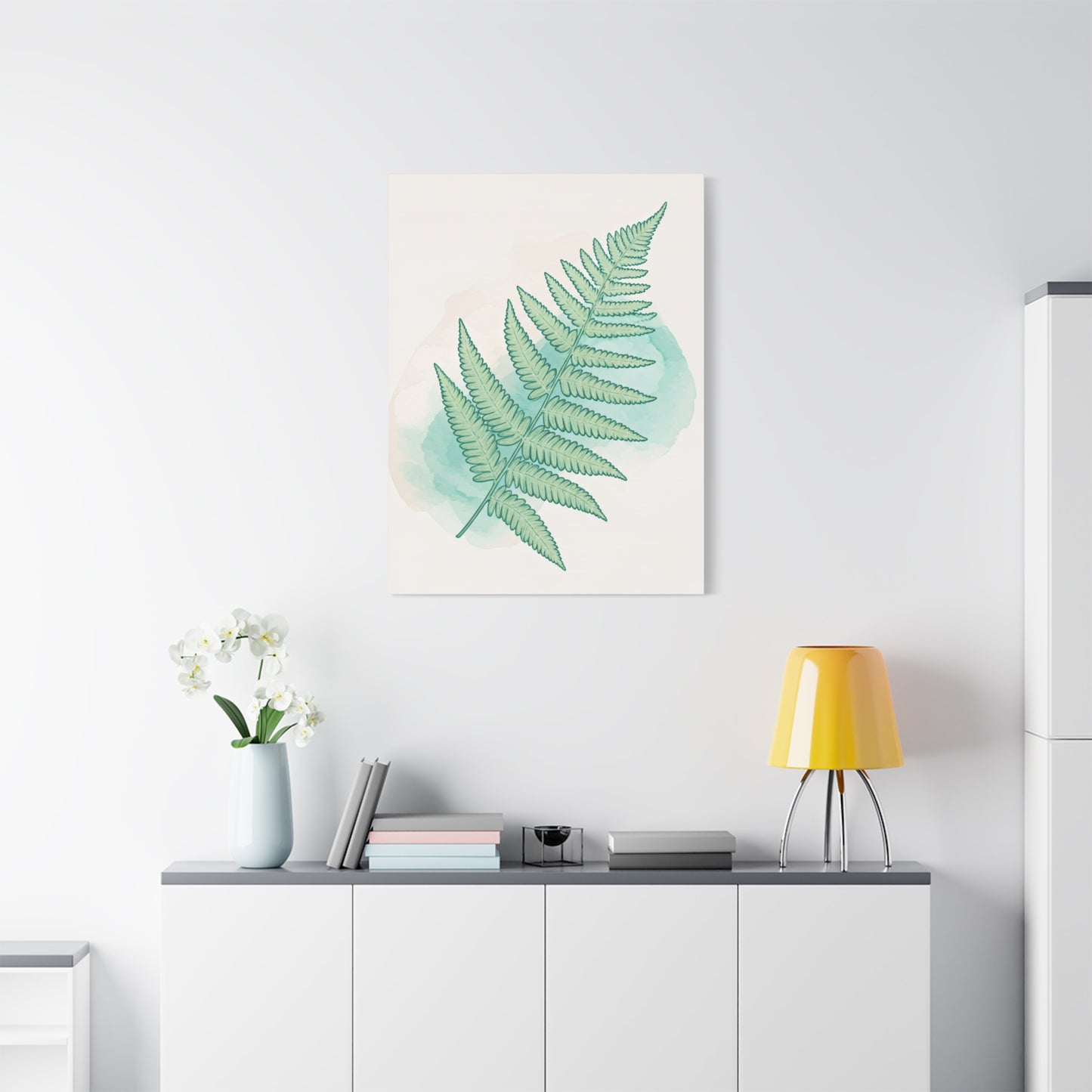 Soft Fern Botanical Study Wall Art & Canvas Prints