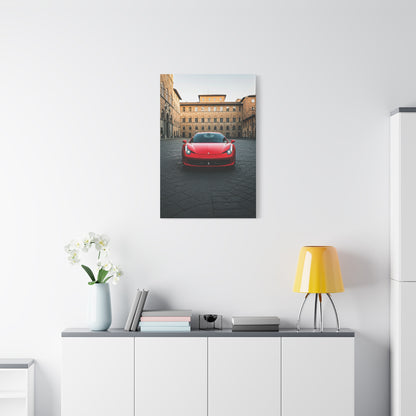Ferrari 458 Italia Florence Piazza Wall Art & Canvas Prints