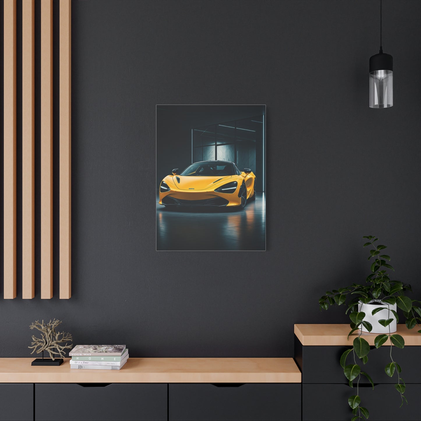 McLaren 720S Private Showroom Wall Art & Canvas Prints