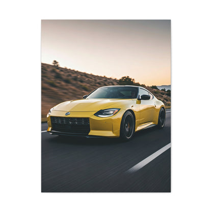 Nissan Z Scenic Countryside Drive Wall Art & Canvas Prints