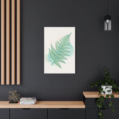 Soft Fern Botanical Study Wall Art & Canvas Prints