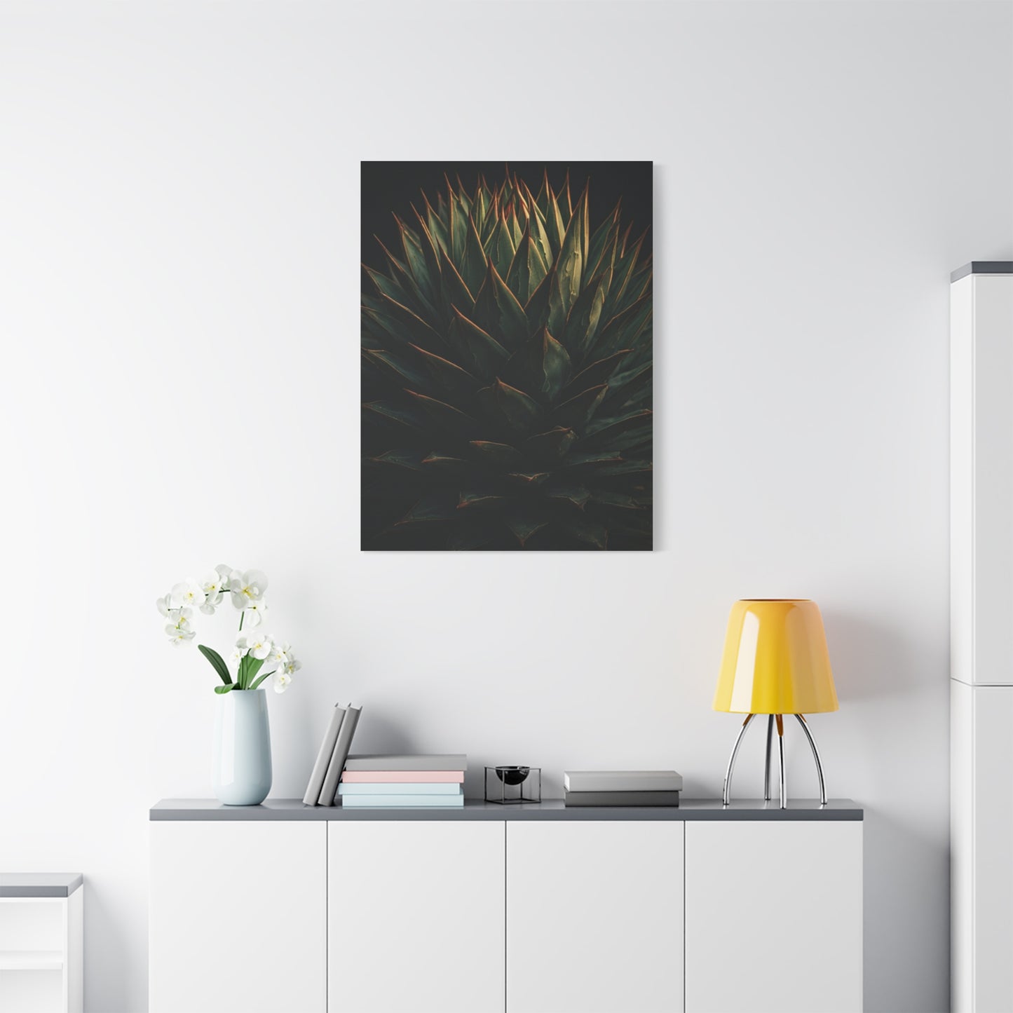 Emerald Agave Close-Up Wall Art & Canvas Prints