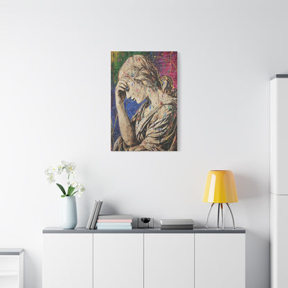 Graffiti Renaissance Sculpture Wall Art & Canvas Print