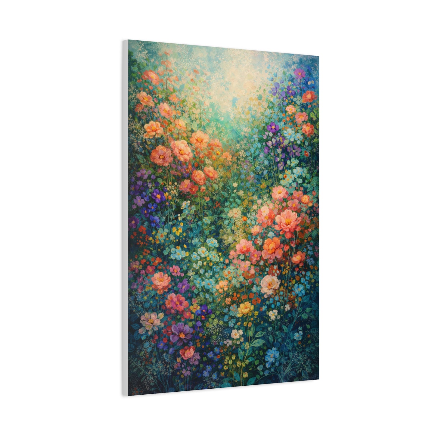 Vivid Magical Garden Floral Wall Art & Canvas Print