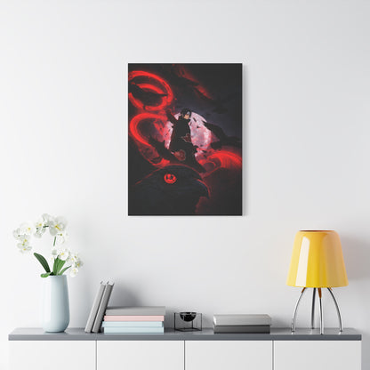Itachi Uchiha: The Crow Genjutsu Wall Art & Canvas Print