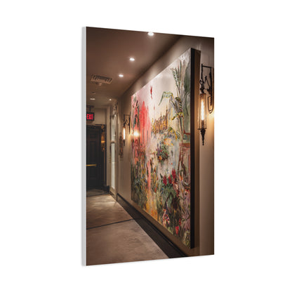 Whimsical Fantasy Garden Artwork Wall Art & Canvas Print
