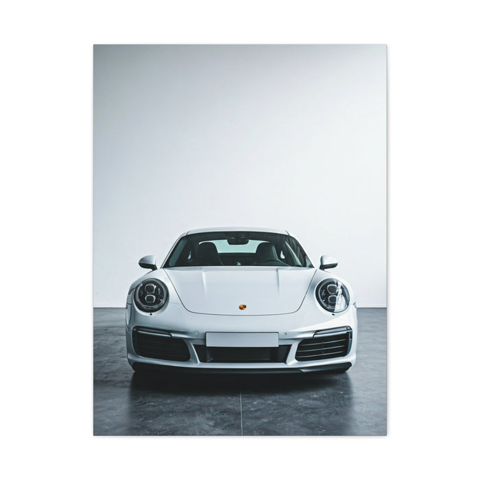 Porsche 911 Minimalist Showroom Wall Art & Canvas Prints