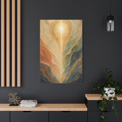 Abstract Divine Light Spiritual Wall Art & Canvas Print
