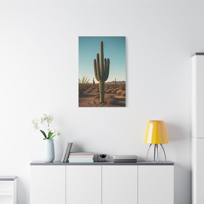 Classic Saguaro Desert Landscape Wall Art & Canvas Prints
