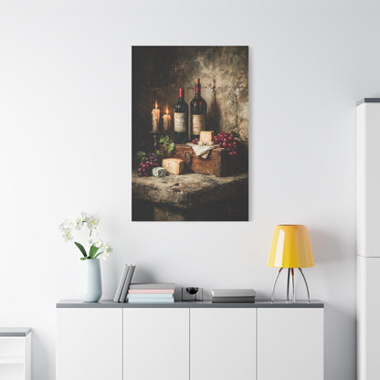 Vintage Wine Cellar Still Life Wall Art & Canvas Print