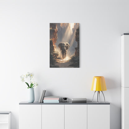Elephant Canyon Light Passage Wall Art & Canvas Print