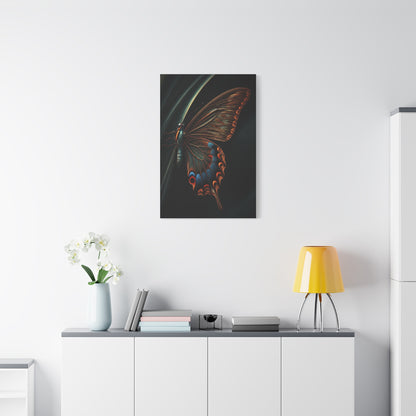 Copper Swallowtail Butterfly with Jewel Wing Patterns Wall Art & Canvas Prints