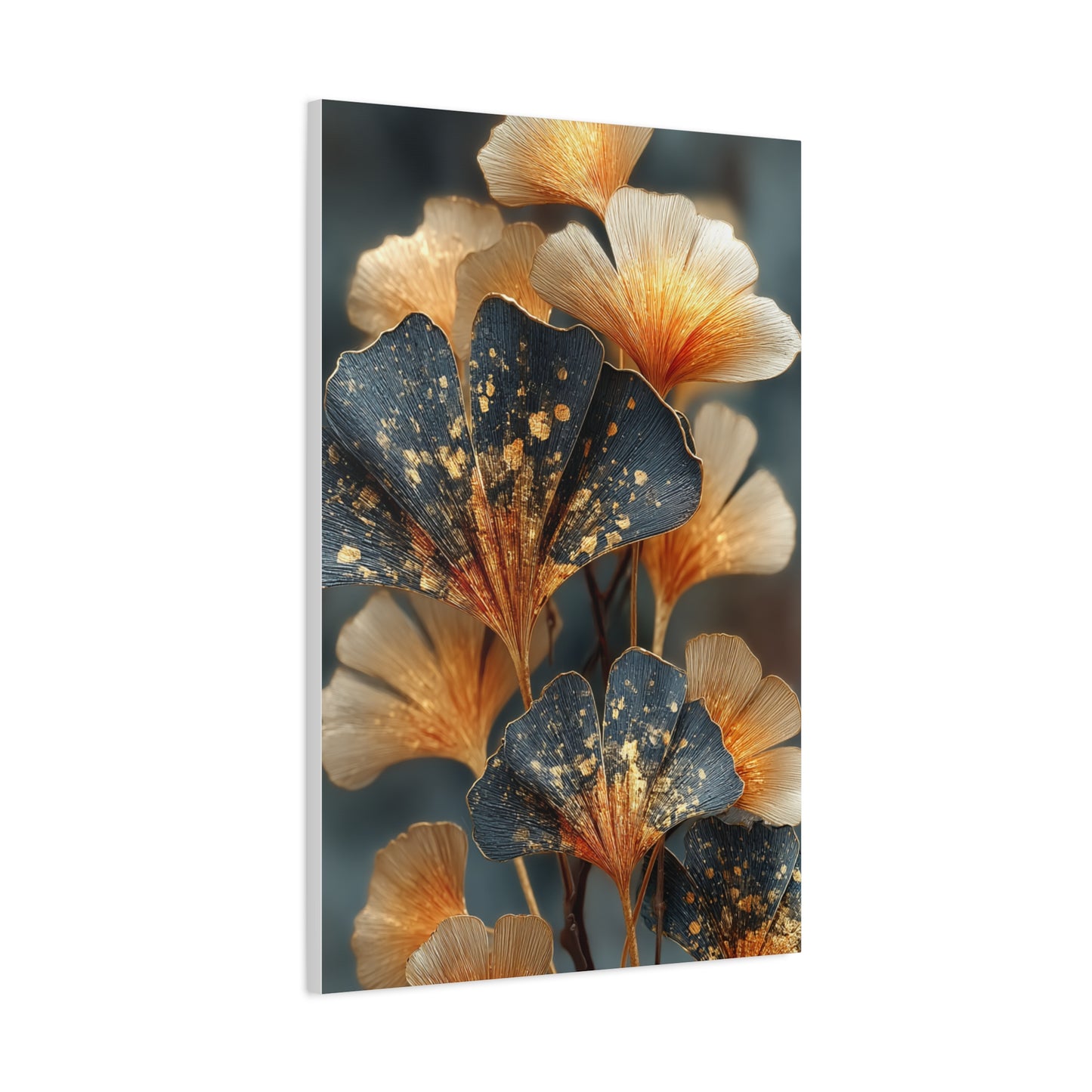 Ginkgo Gold Leaf Botanical Wall Art & Canvas Print