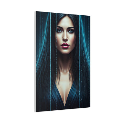 Veil of Blue Serenity Wall Art & Canvas Prints