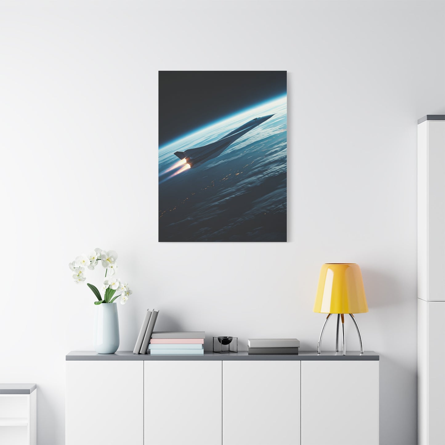 Hypersonic Spacecraft Speed Flight Wall Art & Canvas Prints