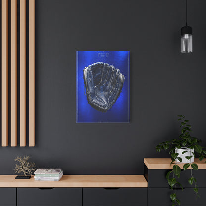 Cobalt Baseball Glove Collector Sports Wall Art & Canvas Print