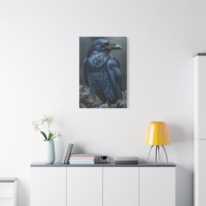 Enchanted Rune Raven Wall Art & Canvas Print