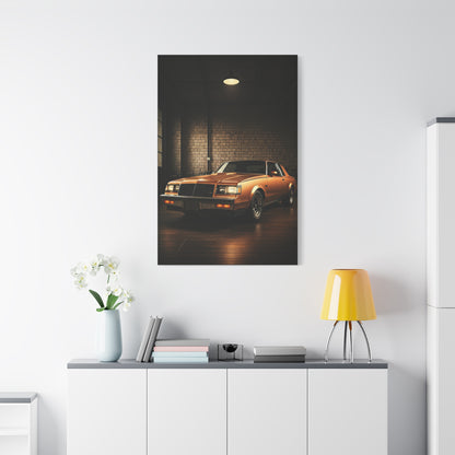 Classic Buick Regal Coupe in Heritage Garage Wall Art & Canvas