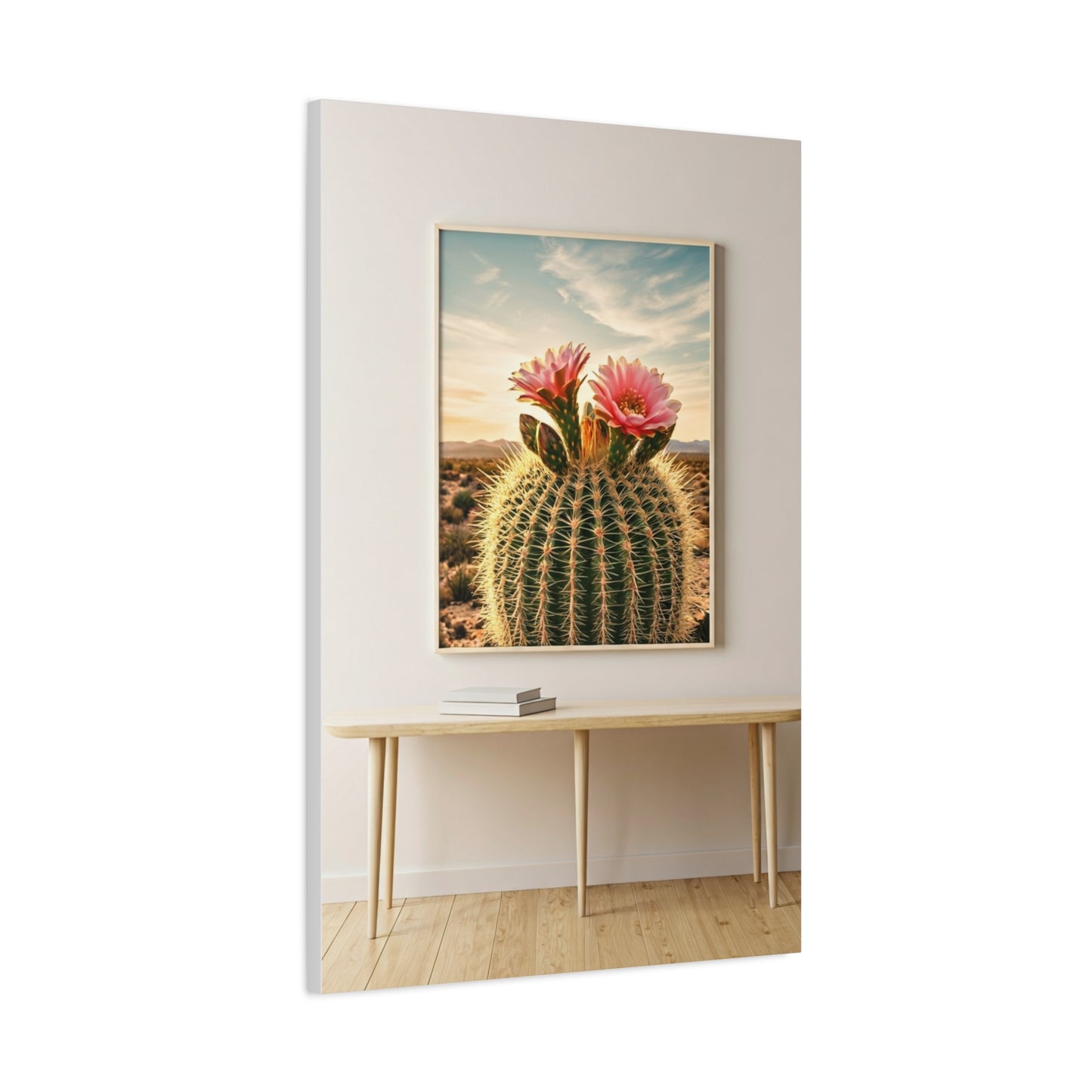 Barrel Cactus Desert Bloom Gallery Wall Art & Canvas Prints