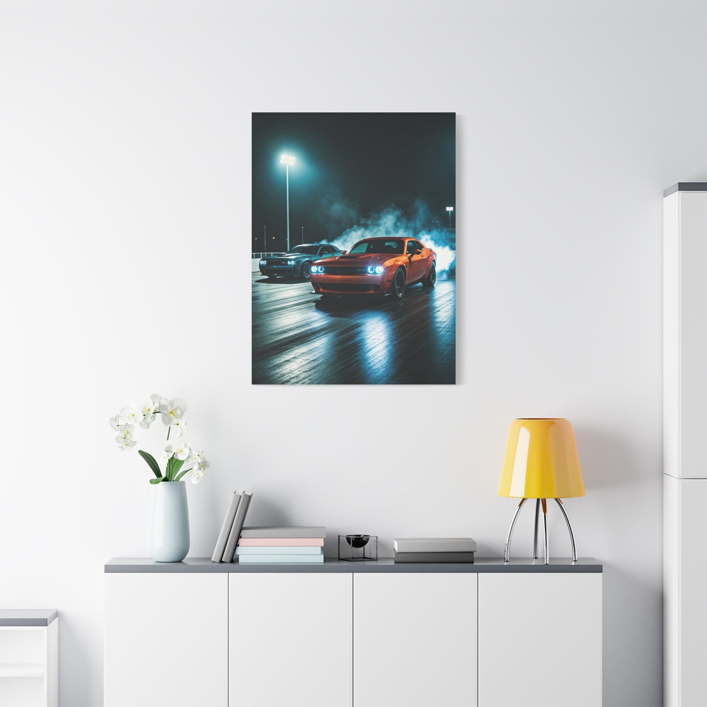 Redeye Burnout Fury – Demon 170 in the Shadows Wall Art & Canvas Prints