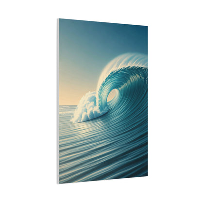 Ocean Wave Tunnel Motion Wall Art & Canvas Prints