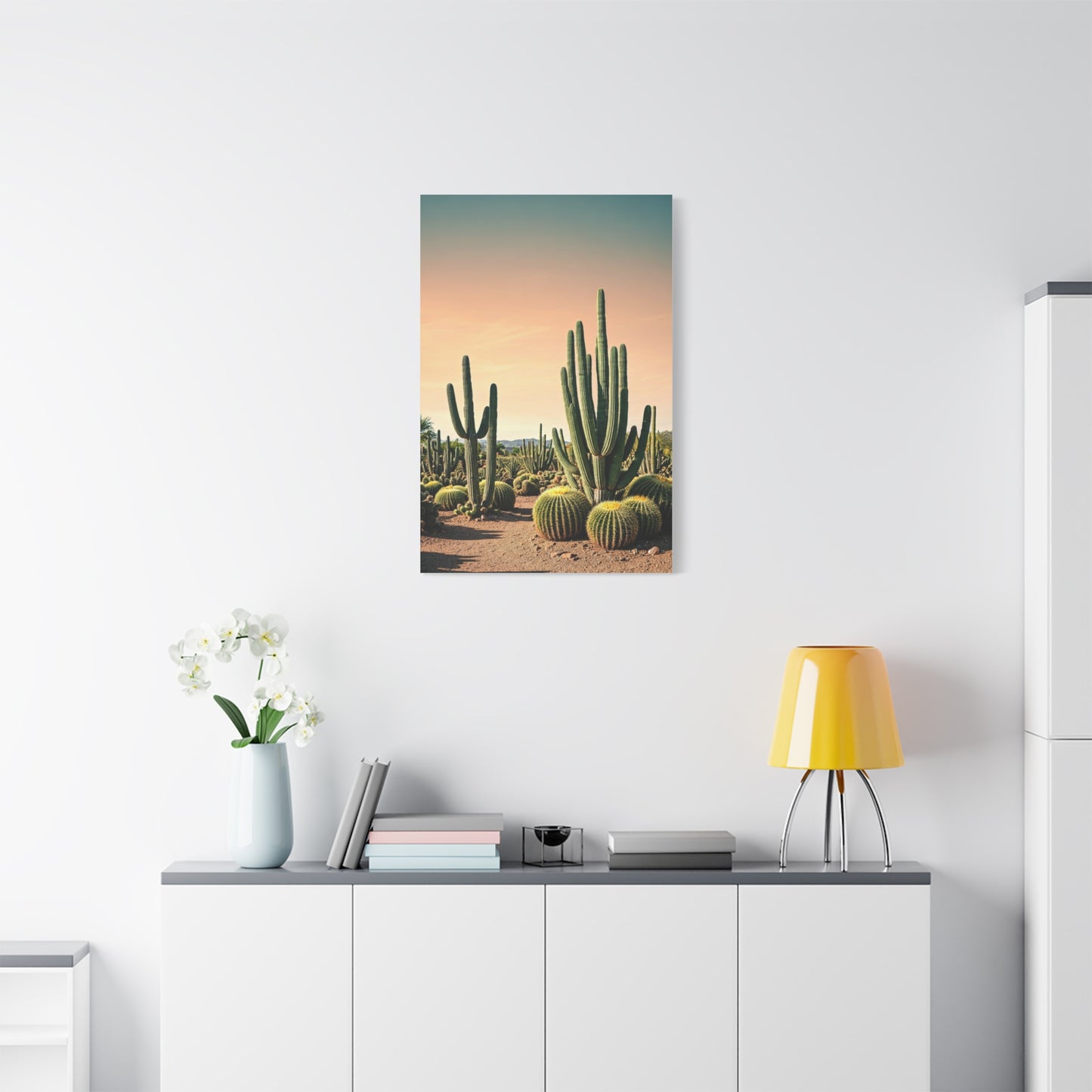 Sonoran Desert Cactus Garden Wall Art & Canvas Prints