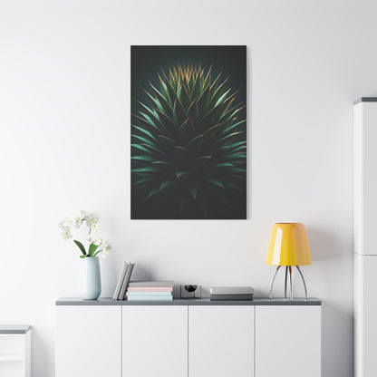 Desert Radiance Agave Sculpture Wall Art & Canvas Prints