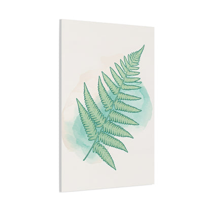 Soft Fern Botanical Study Wall Art & Canvas Prints