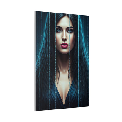 Veil of Blue Serenity Wall Art & Canvas Prints