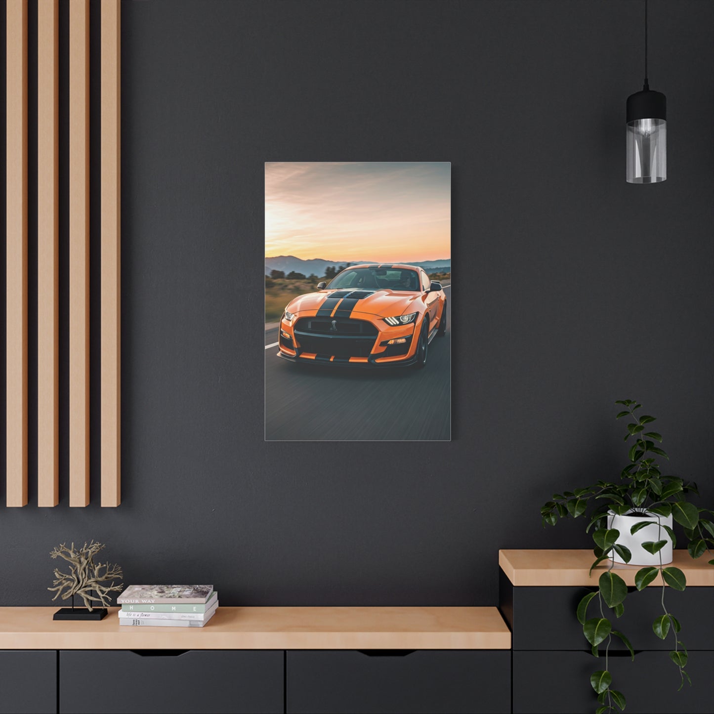 Ford Mustang Shelby GT500 Mountain Pass Assault Wall Art & Canvas Prints
